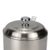 304 stainless steel three-flavor seasoning box, seasoning rack, household seasoning jar, monosodium glutamate and chicken essence jar, enlarged and thickened Item Picture